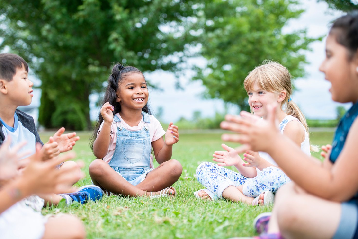 Kids playing