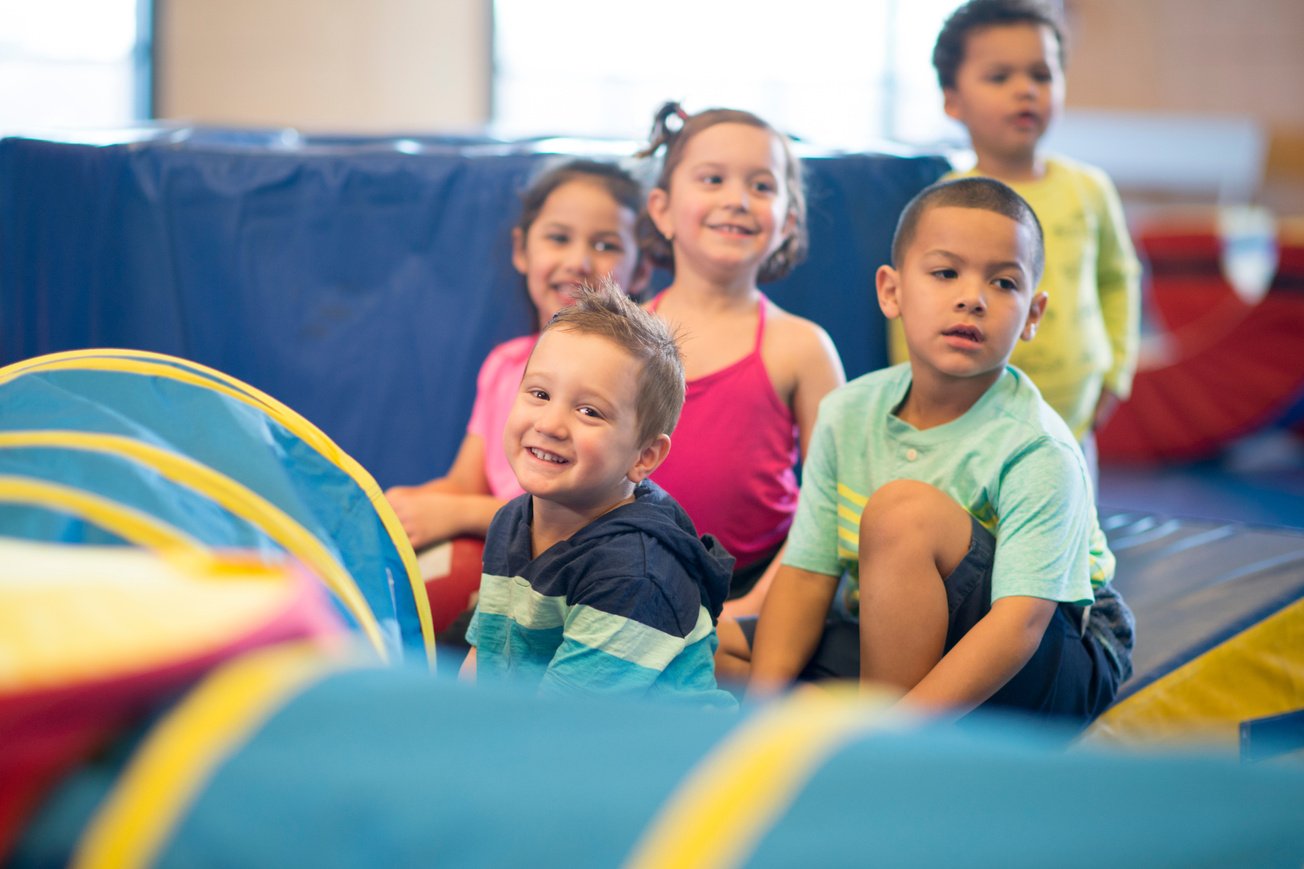 Kids Playing at Day Camp